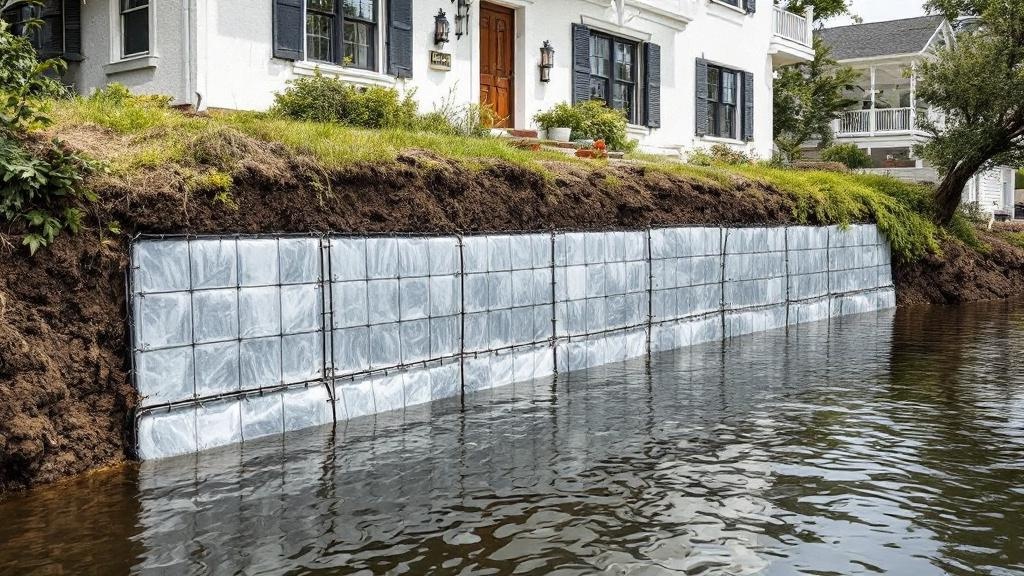 Защита фундамента и укрепление берега шпунтом ПВХ: виды и применение