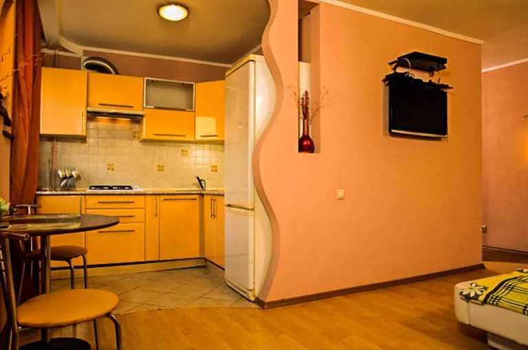 Маленькая Кухня Совмещенная С Залом В Хрущевке Фото