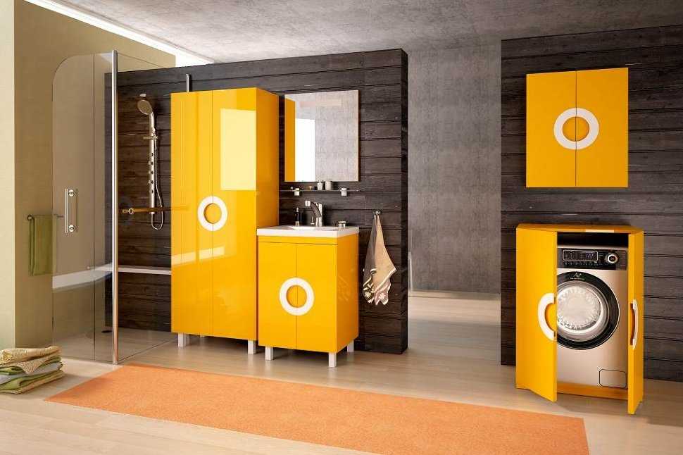 Шкаф для стиральной машины в ванной: выбираем шкаф для встраиваемой стиральной машины