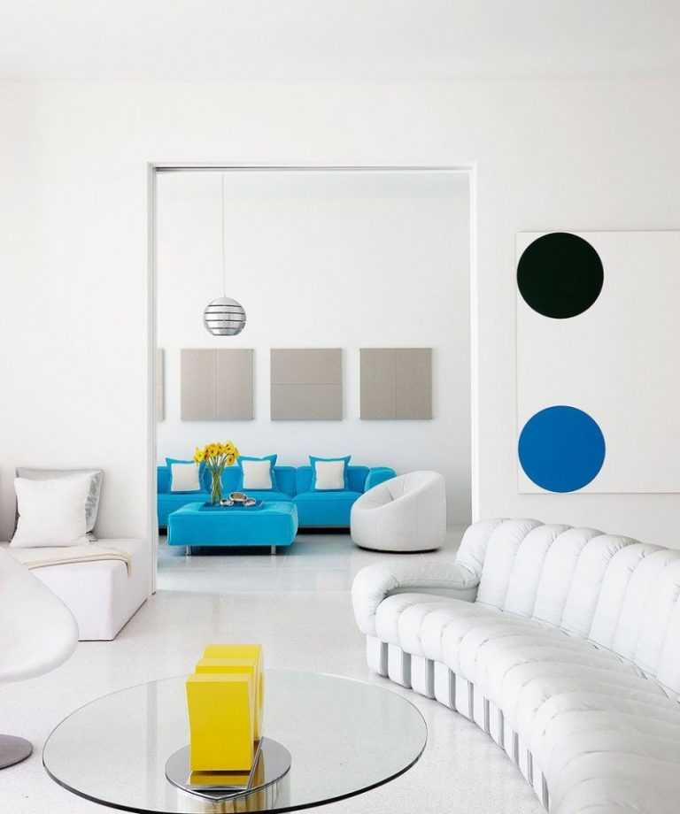 Белая мебель в интерьере: 75 примеров дизайна