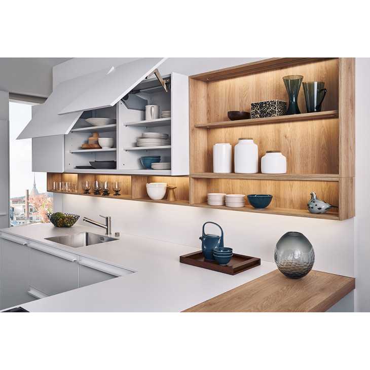 Угловой навесной шкаф для кухни (27 фото): как выбрать кухонный верхний шкаф? как повесить подвесную модель?