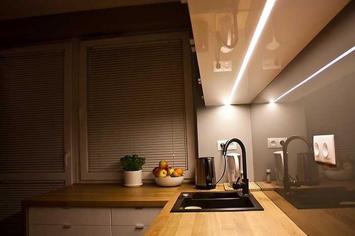 Подсветка рабочей зоны на кухне - как ее оформить? 90 фото дизайна