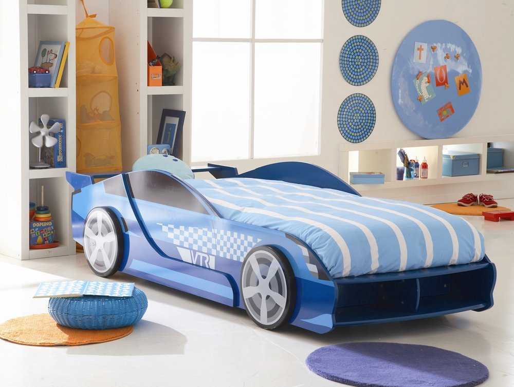 Детская кровать машина: лучшие современные модели и их особенности (видео + 115 фото)
