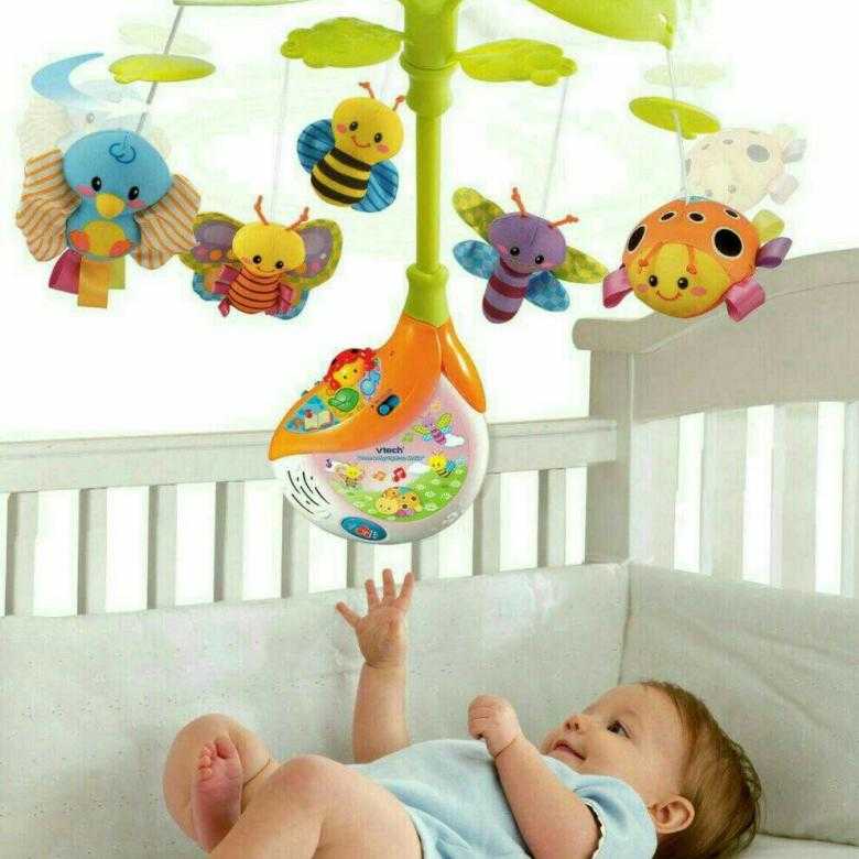 Игрушки на кроватку для новорожденных (60 фото): подвесные музыкальные погремушки