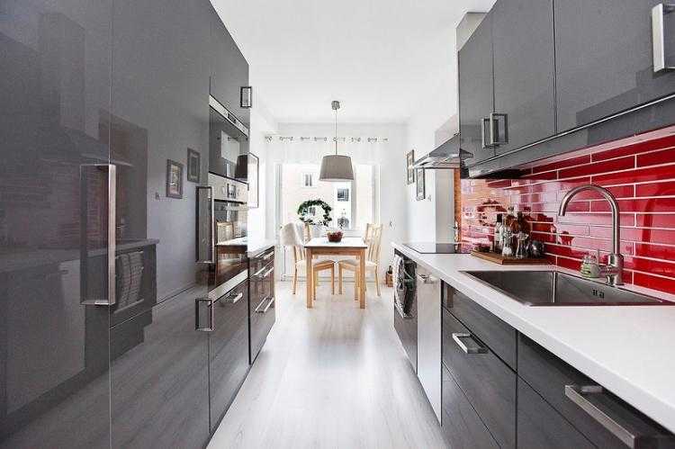 Дизайн кухни 9 кв. м (119 фото): проекты оформления интерьера кухни 9 квадратных метров, особенности планировки помещений с холодильником и балконом, интересные идеи