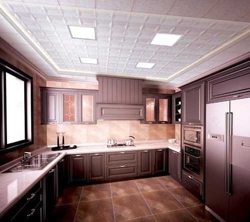 Какой потолок на кухне выбрать — плюсы и минусы видов потолочного покрытия