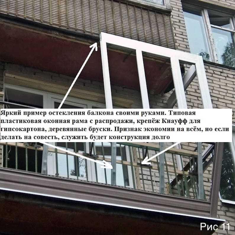 Разновидности остекления балконов и лоджий