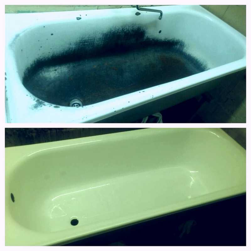 Эмаль, наливная или вкладыш: способы реставрации ванны и личный опыт