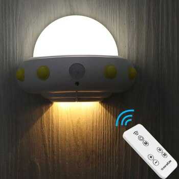 Ночники на батарейках (29 фото): детские беспроводные настольные и настенные светильники-кнопки в комнату