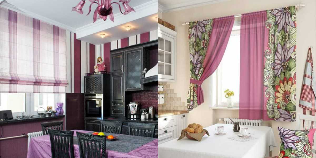 Дизайн штор для кухни (105 фото): красивые современные модели, шторы-арки в интерьере, варианты стильных портьер и других модных штор
