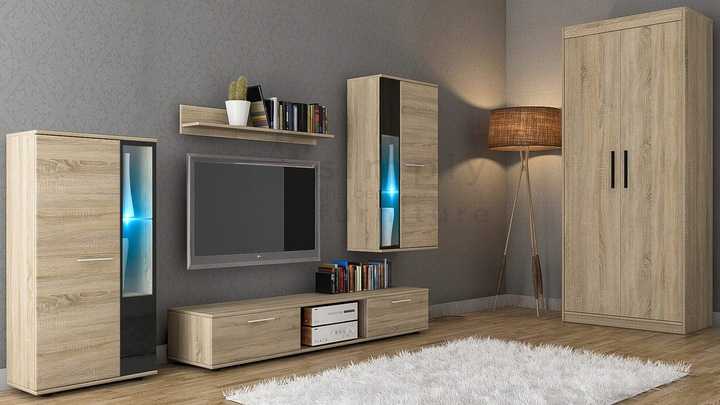Стенки с вместительным шкафом в комнату (47 фото): угловая мебель в спальню, мебельные перегородки