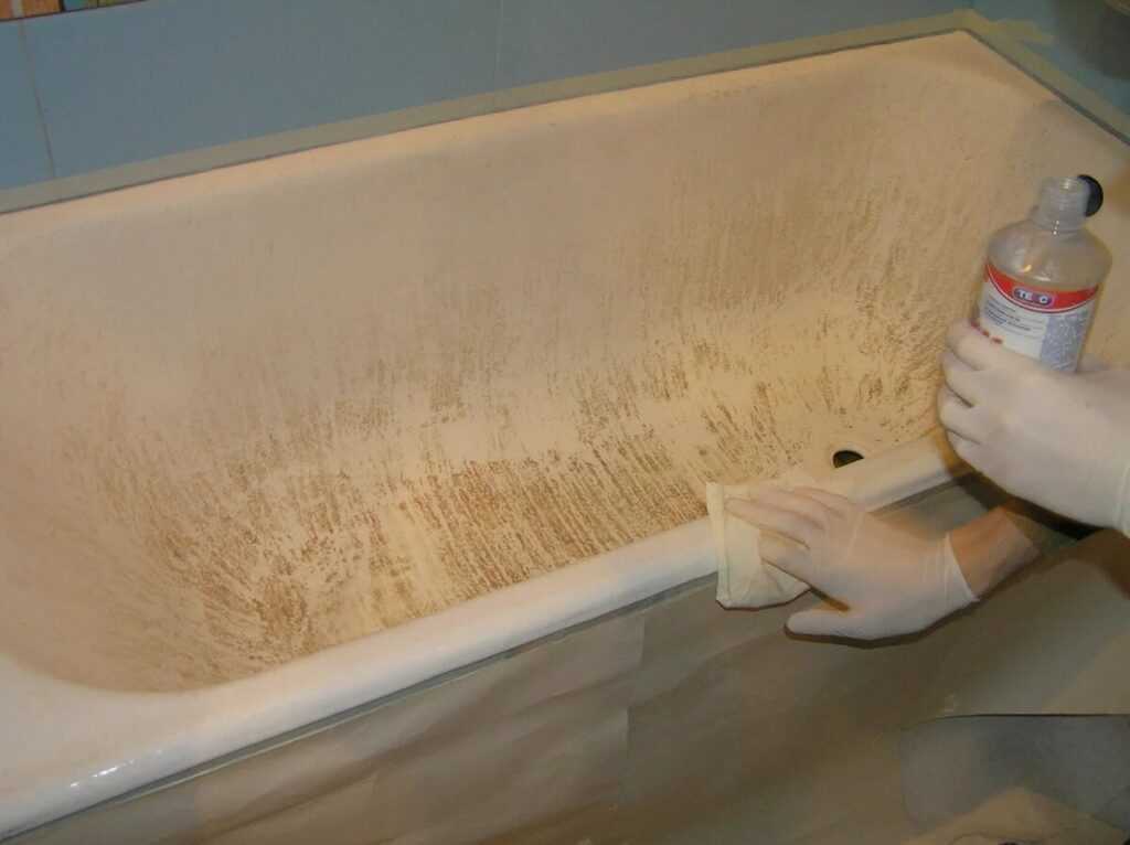 Какая краска нужна для реставрации ванн