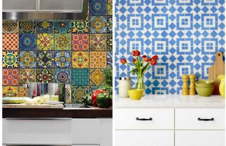 Кухонный фартук из мозаики: лучшие примеры выкладки