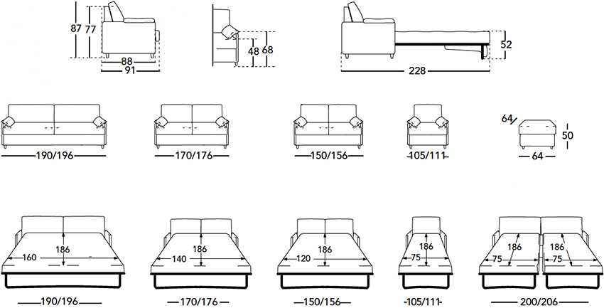 Размеры кухонных диванов: особенности диванов на кухню 60, 100, 120 и 140 см. варианты длины и ширины моделей | информация о ремонте и строительстве