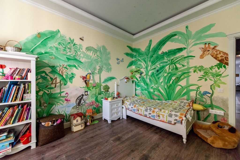 Роспись детской комнаты: советы и рекомендации