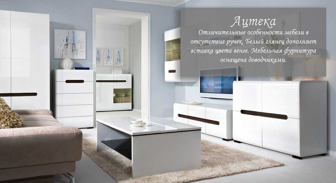 Модульная мебель в современном стиле для гостиной: виды и советы по выбору