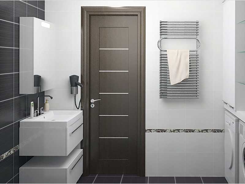 Двери для ванной и туалета: как выбрать двери в санузел