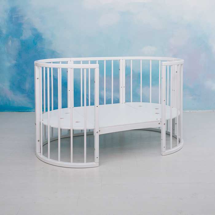 Детские кроватки трансформеры для новорожденных с комодом, шкафом или столом: фото, размеры