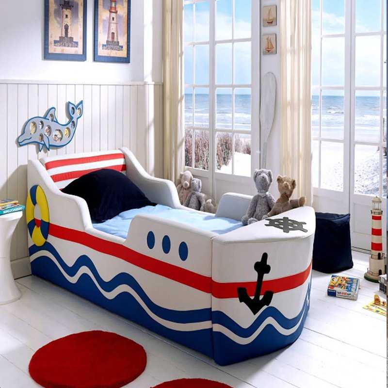 Детские кровати для мальчиков (84 фото): как выбрать кровать-домик, кровать-автомобиль и в морском стиле детям от 3 лет