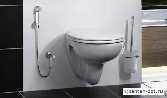 Гигиенический душ для унитаза: варианты исполнения и монтажа