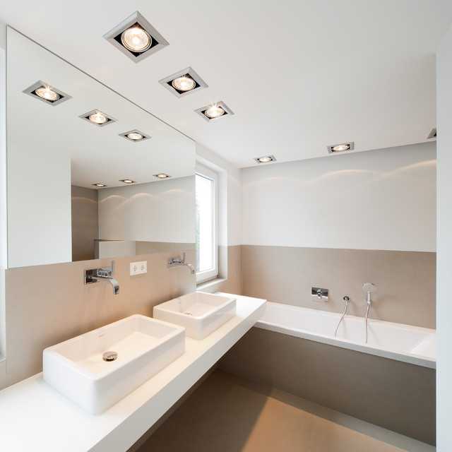 Светильники для ванной: 105 фото стильных светильников и идей освещения ванной