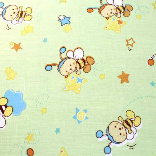 Детские ткани для постельного белья, для новорожденных, с рисунком