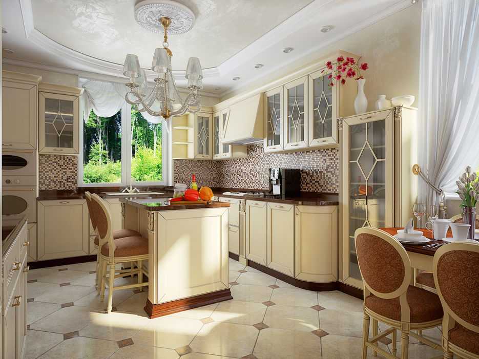 Кухня в стиле «современная классика» (63 фото): дизайн классического интерьера и выбор кухонного гарнитура к нему