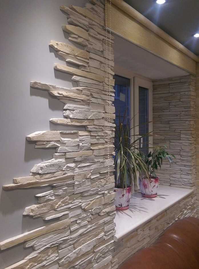 Отделочный камень для стен внутри квартиры: максимально эффективное использование