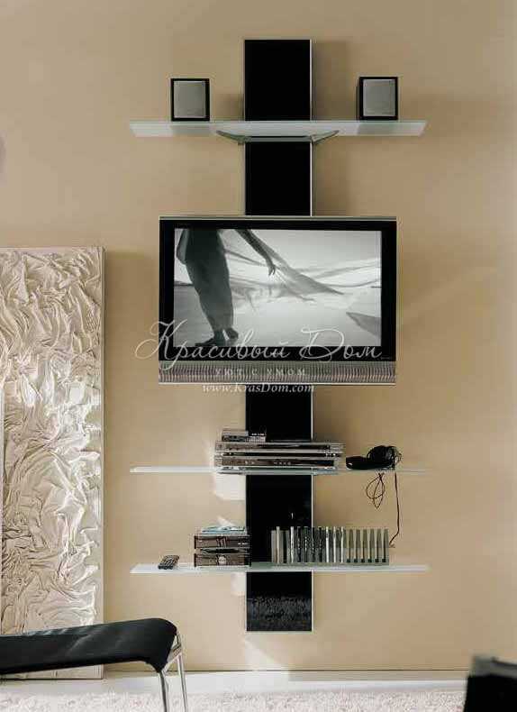 17 красивых идей дизайна стены с телевизором
