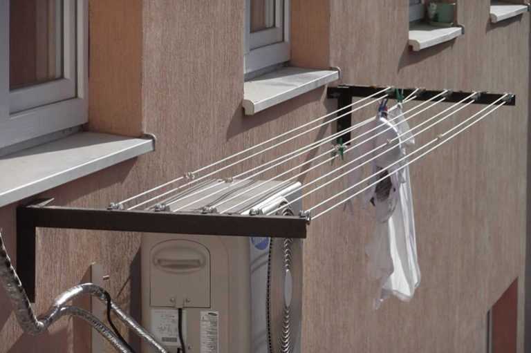 Потолочная сушилка на балкон для белья (80 фото): балконная и электрическая модели от лиана и gimi