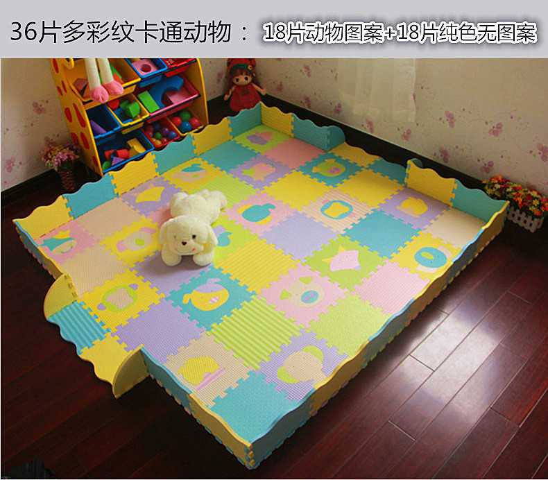 Детский коврик для ползания (41 фото): большие напольные ковры с игрушками для новорожденных