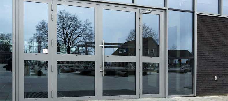Алюминиевые коробки для стеклянных дверей: характеристики