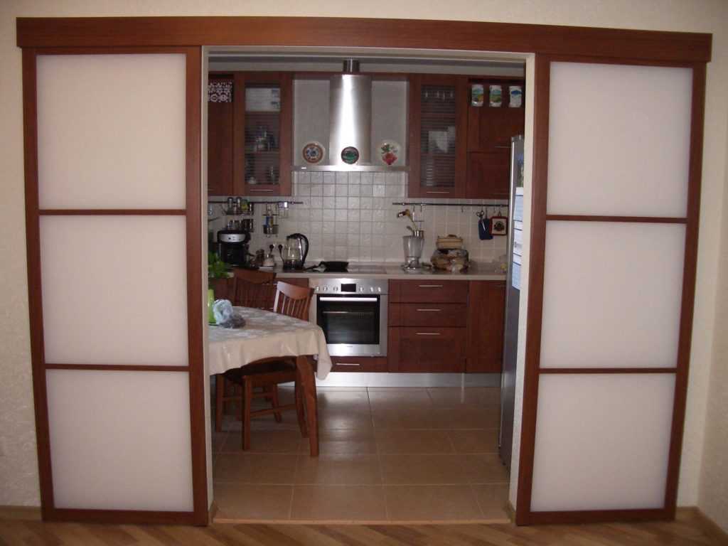 Стандартные размеры дверей на кухню