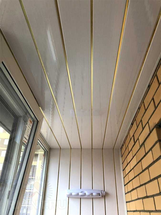 Как обшить балкон и лоджию пластиковыми панелями
