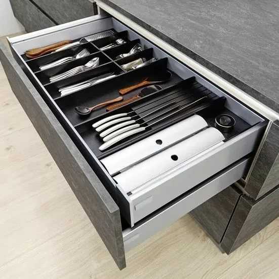 Шкаф для кастрюль и сковородок - устройство и системы хранения