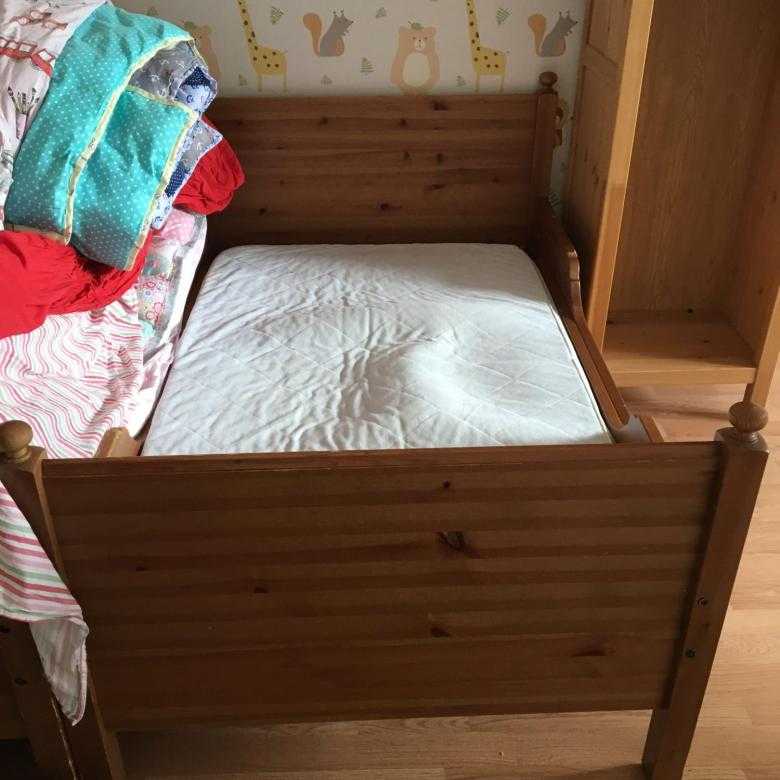 Детская раздвижная кровать ikea