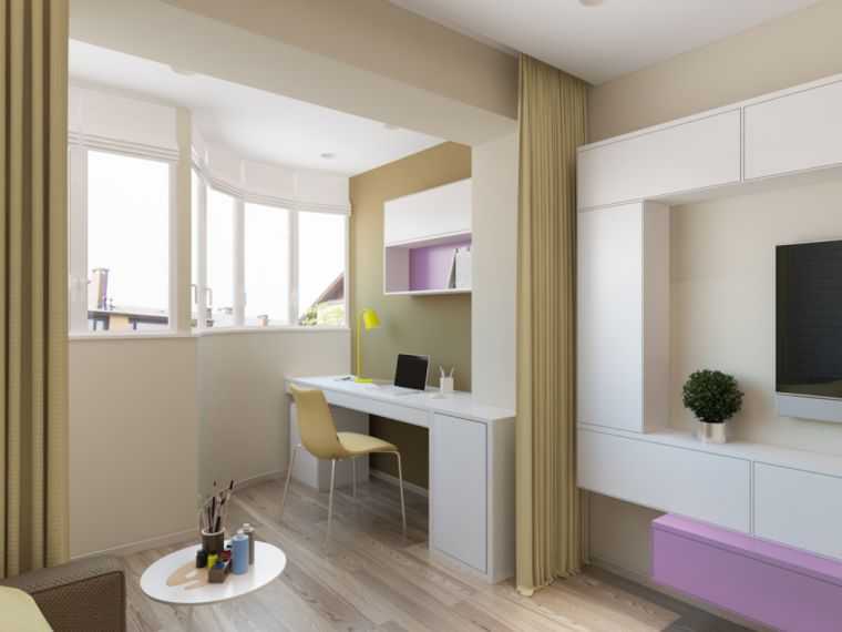Дизайн спальни, совмещенной с балконом (64 фото): дизайн комнаты 13-16 кв. м, интерьер спальни с окном