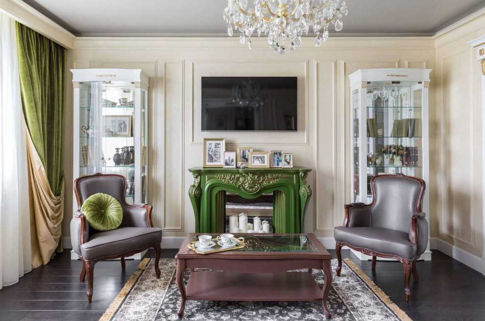 Как создать интерьер гостиной в классическом стиле?