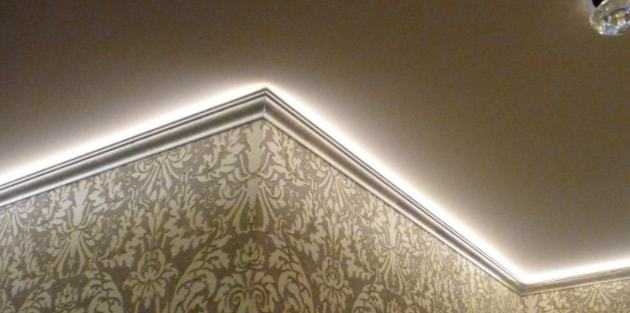 Светодиодная подсветка потолка: плюсы и минусы