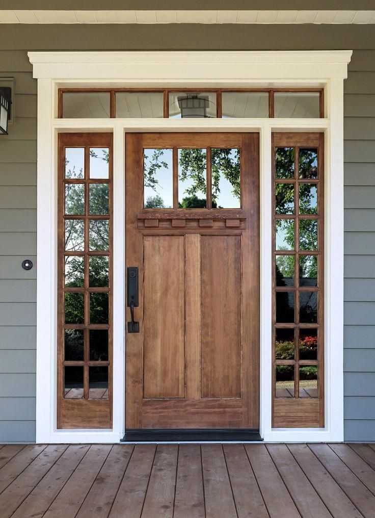 Возможно ли использование дверей из дерева в качестве входных?