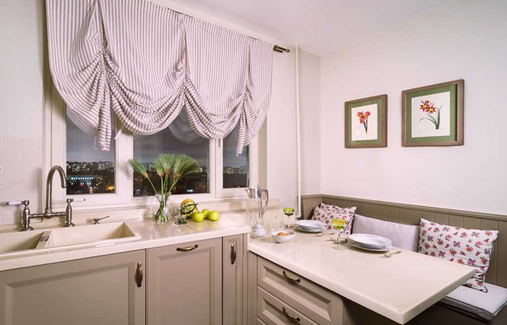 Длинные шторы на кухню (43 фото): новинки дизайна занавесок и тюлей в пол. как завязать современные красивые кухонные шторы большой длины?