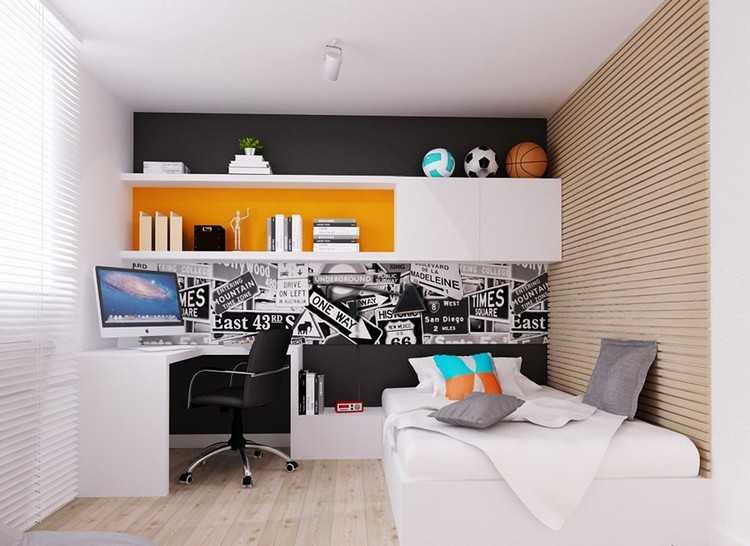 Обои в стиле «граффити»: дизайн интерьеров комнат в квартире с обоями в виде рисунков на стене