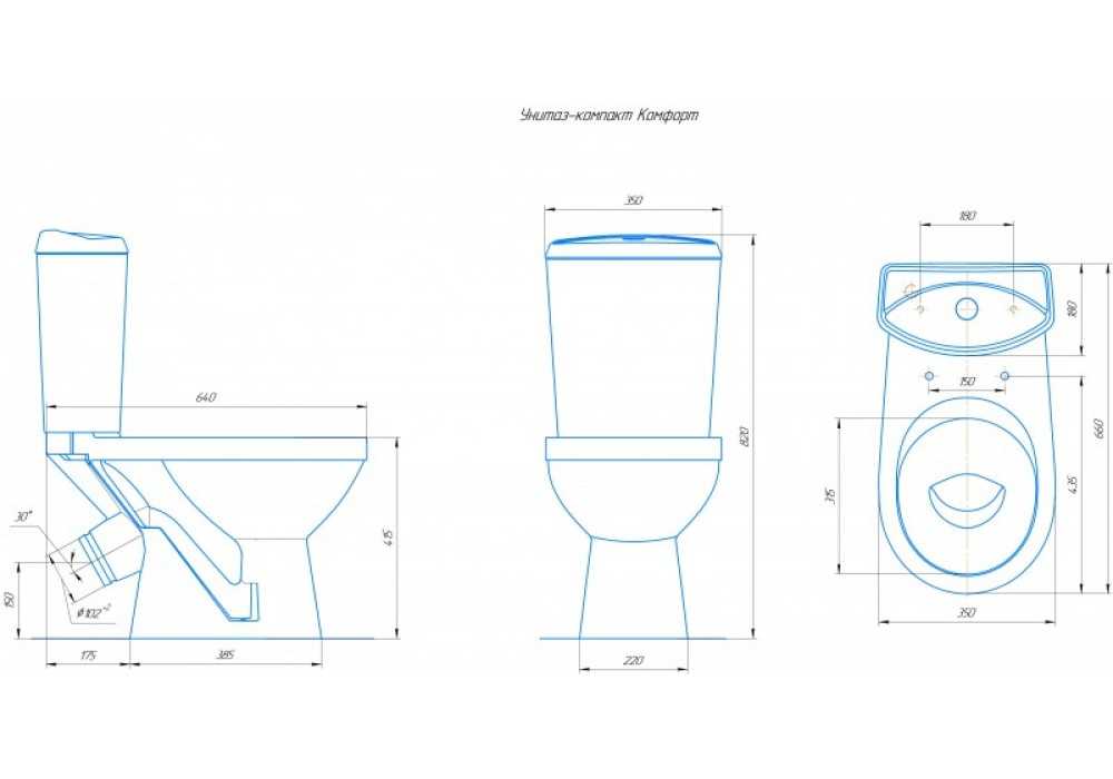 Унитаз-компакт: размеры компактных унитазов с бачком для маленького туалета. что это такое по госту? рейтинг производителей