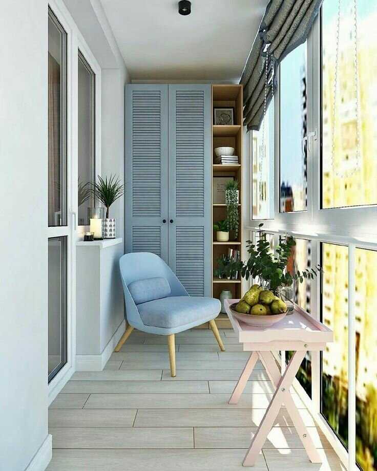 Дизайн маленького балкона, идеи - фото примеров