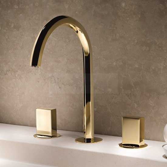 Ванная в золотом цвете — стильный и роскошный дизайн (50 фото идей)