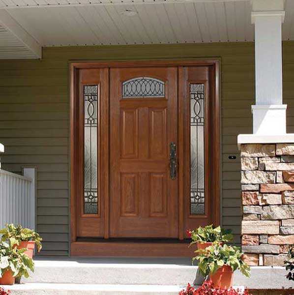 Деревянные двери в деревянный дом (78 фото): межкомнатные и входные железные, какие лучше выбрать для деревенского стиля