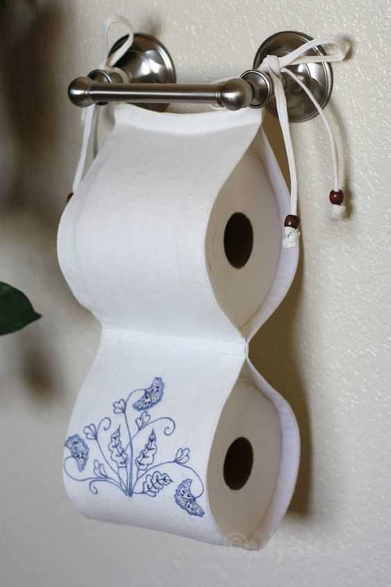 Текстильная куклу-держатель для туалетной бумаги: выкройки, мастер-класс