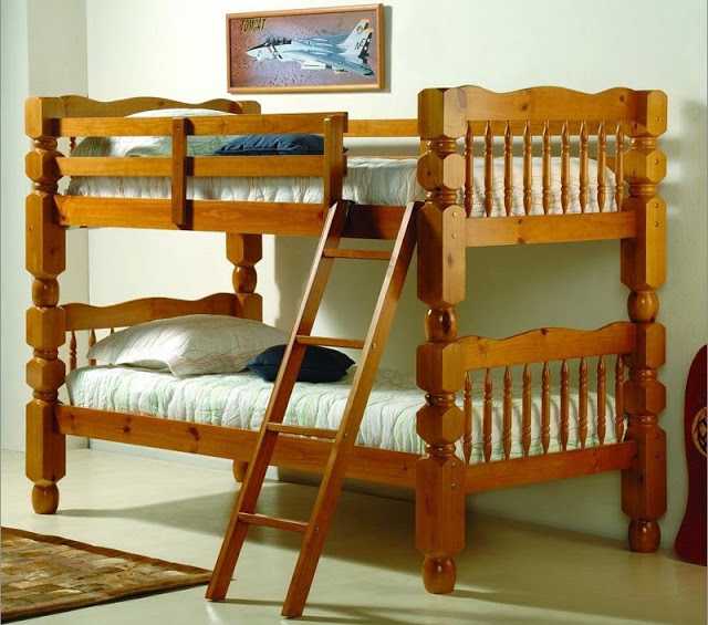 Выбираем детскую кроватку из массива дерева