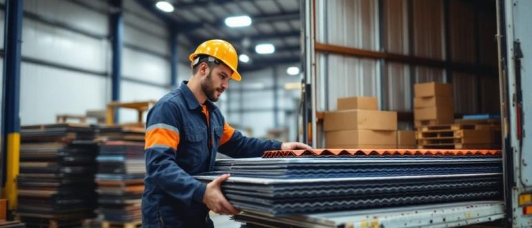 Логистика и доставка профлиста окрашенного: советы по организации