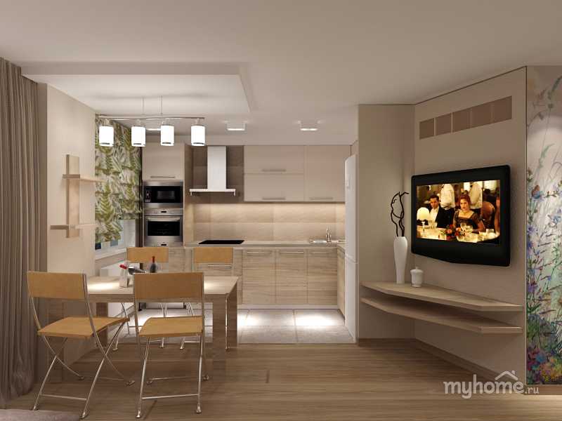 20 лучших примеров дизайна кухни-гостиной 25 кв. м